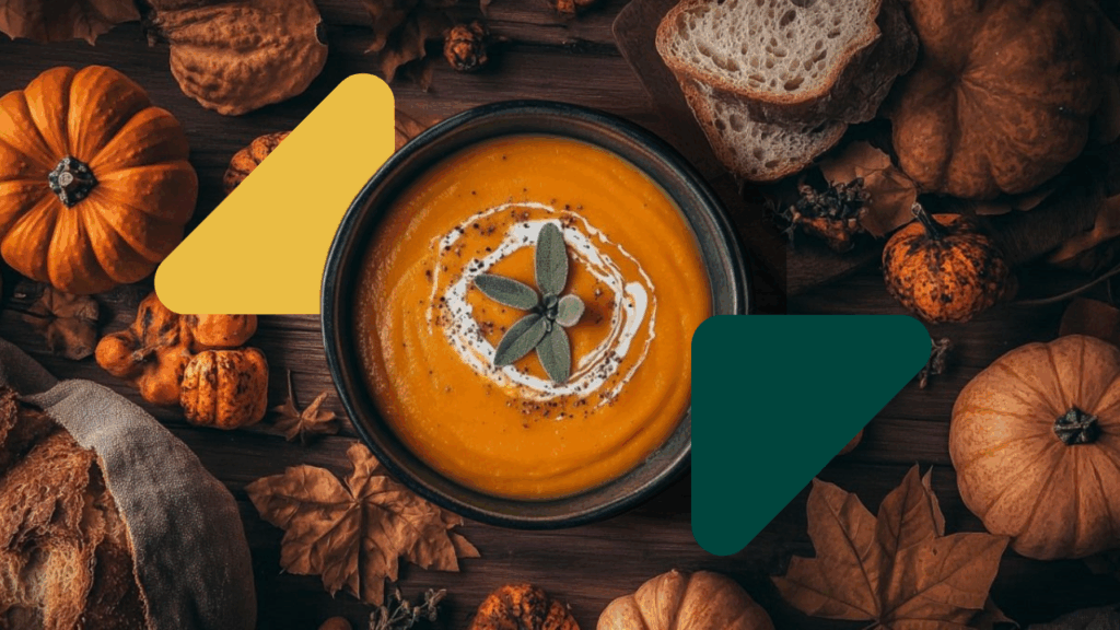 Fit tekvicová polievka s kokosovým mliekom – zdravý jesenný recept FitnessMenu