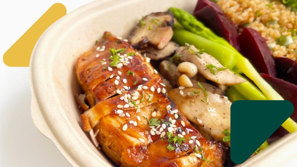 Vyvážené jedlo z FitnessMenu – zdravý obed na udržanie energie počas dňa